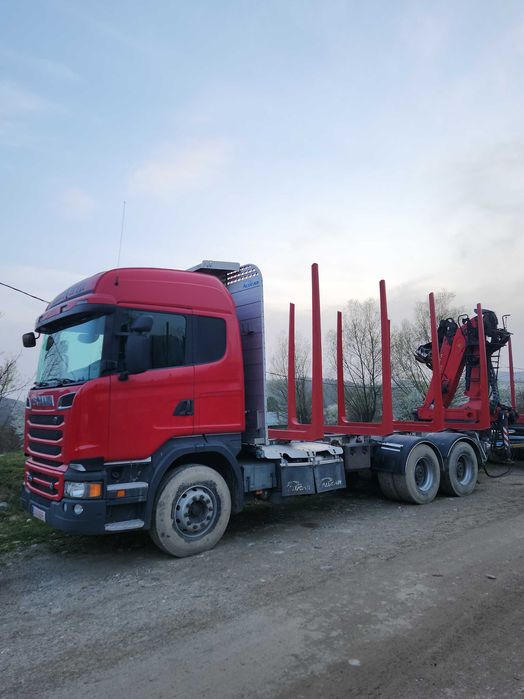 Forestiera  Scania R730,  diferite piese macarale forestiere