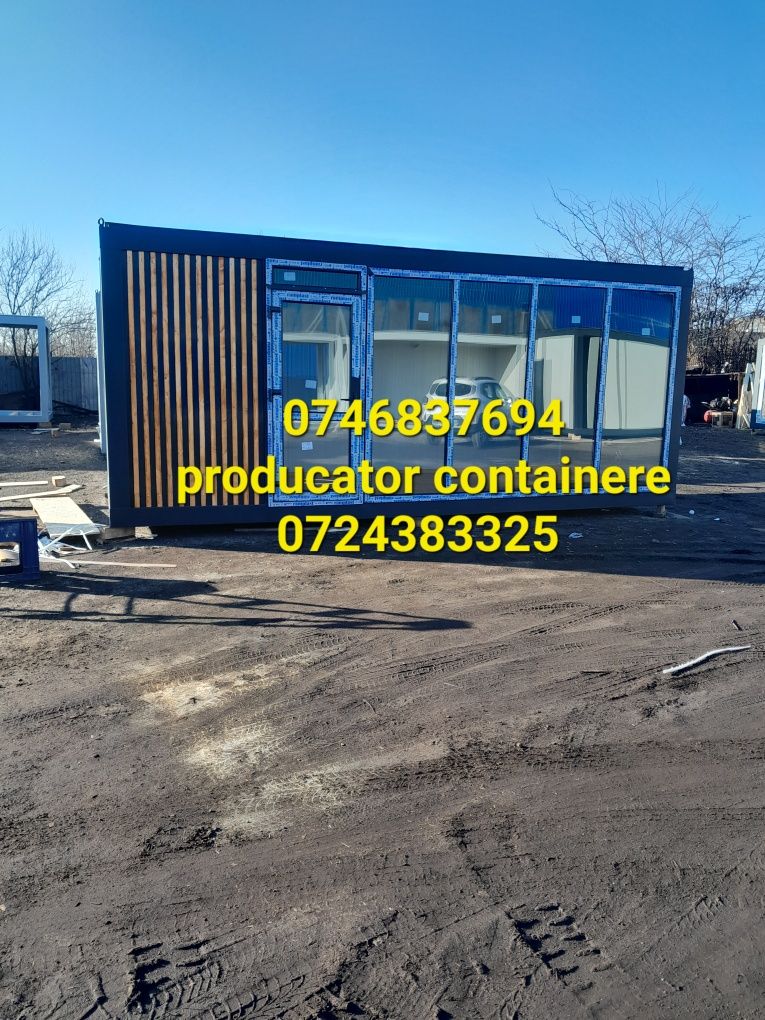 Vând container comercial, birou, vitrina, grup sanitar, vestiar