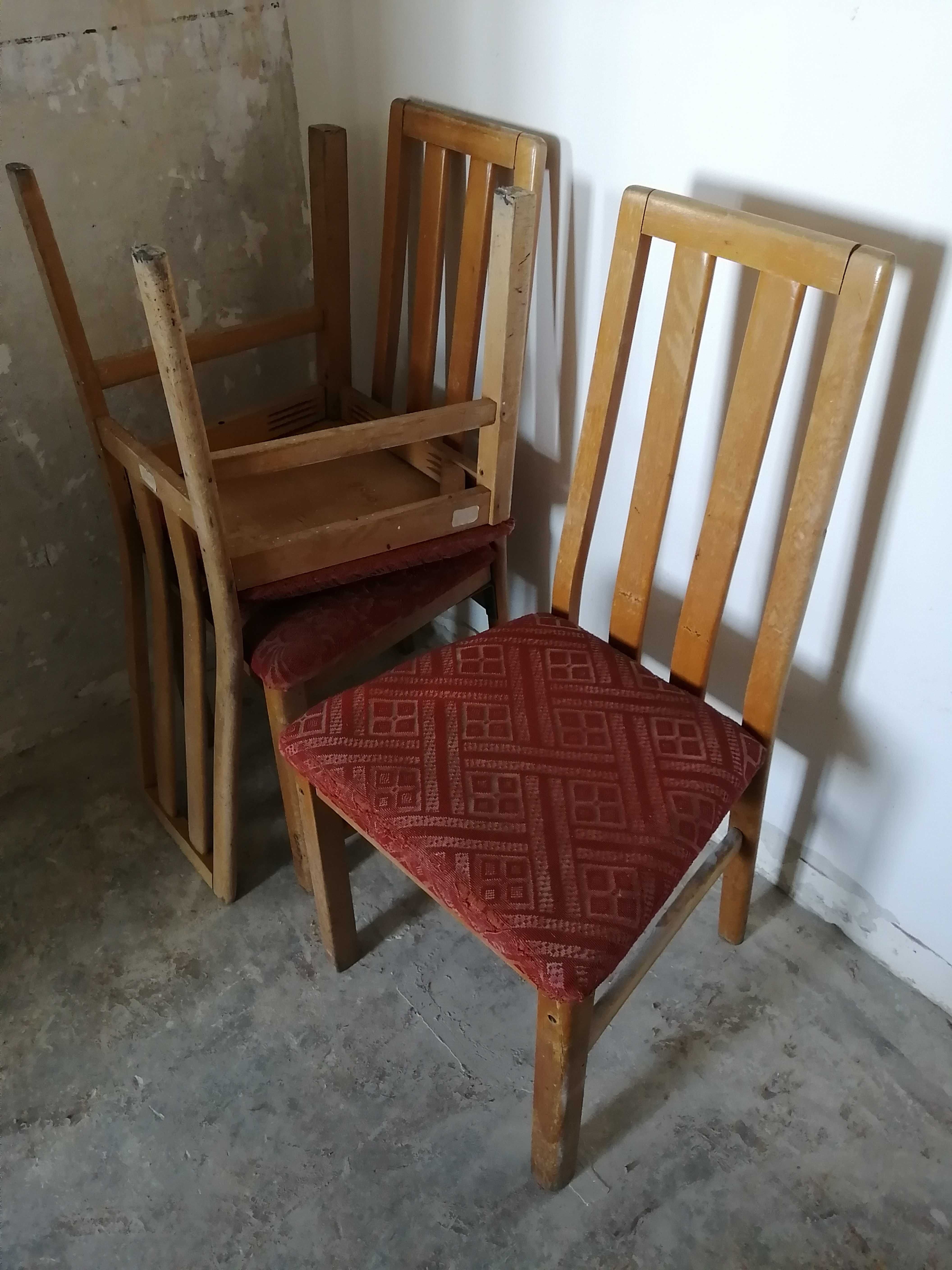 set 8 scaune lemn curbat, spatar inalt