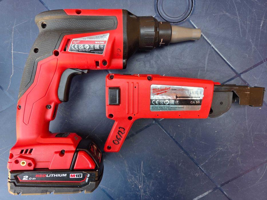 Професионален Комплект MILWAUKEE M18 FSG (FUEL) + CA 55 -  КАТО НОВ