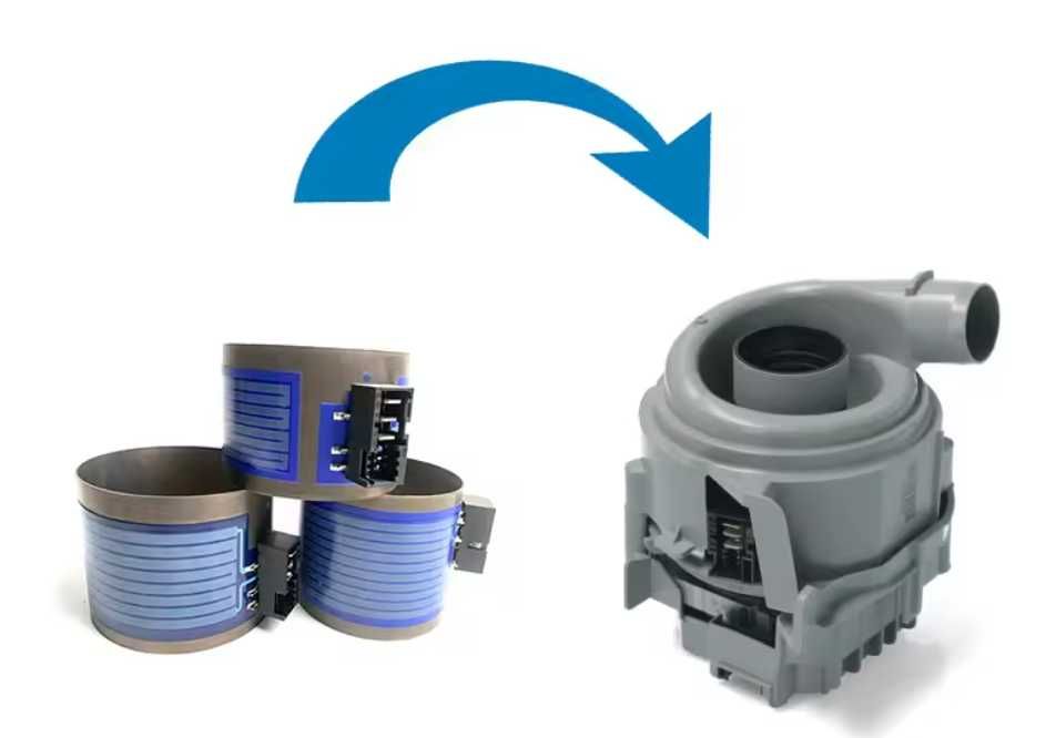 Element de încălzire pentru mașinile de spălat vase Siemens/Bosch/Neff