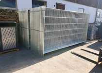 Gard mobil santier, imprejmuire , talpa beton