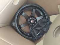 JR Wheels JR3 15x8 ET25 4x100/108 Matt Black
