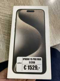 Продам запечатанный iPhone 15 ProMax 512 GB