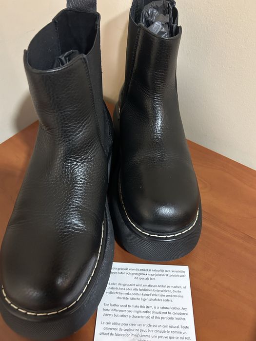 Боти естесвена кожа Steve Madden