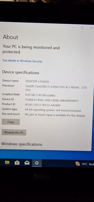Vand laptop Dell Latitude E7470