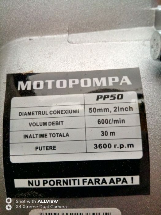 Motopompa Ruris PP50