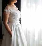 Rochie mireasa- corset si 2 fuste