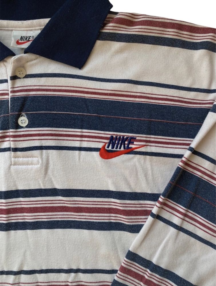 Bluza cu guler Nike vintage