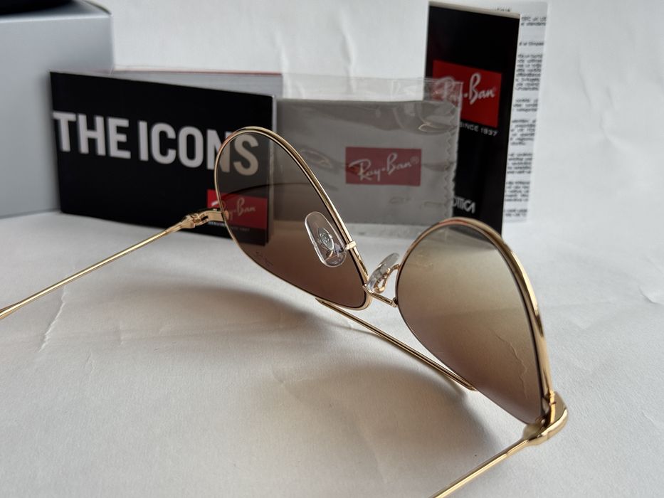 Ochelari de soare Ray Ban R0101S Aviator Reverse Noi