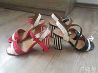 Различни дамски обувки