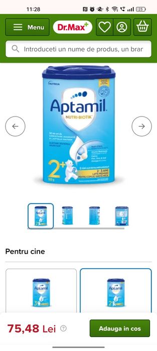 Aptamil 2 plus lapte praf
