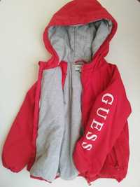 Geacă roșie unisex GUESS originală 18-24luni,