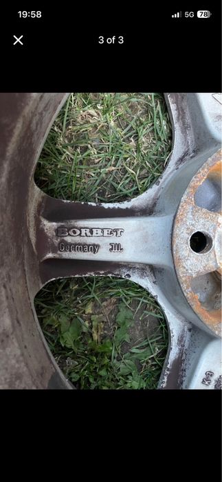 Vand jante borbet r15 5x112, santa monica r17 5x100