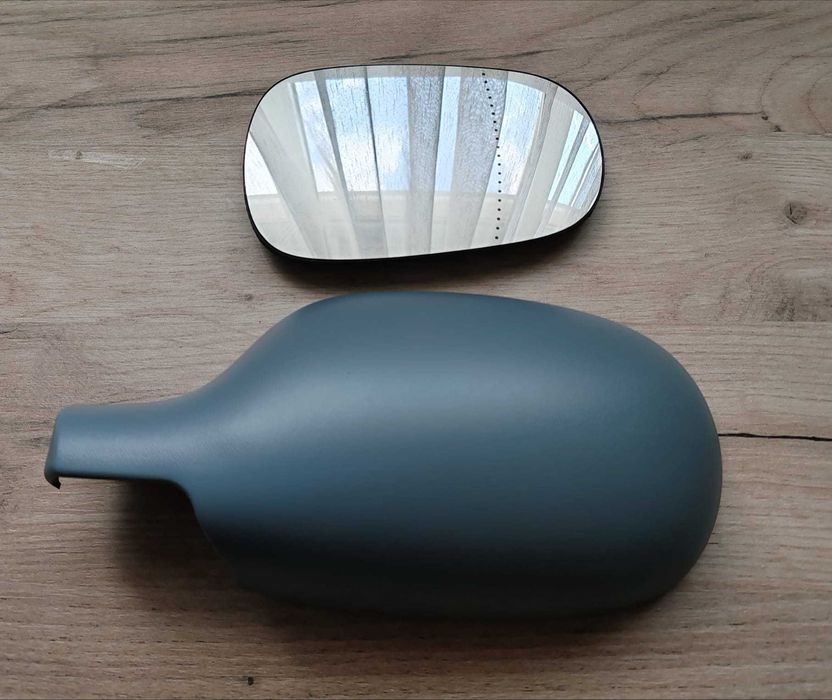 Capac de oglindă stânga, prevopsit și Sticlă oglindă, Renault Megane 1