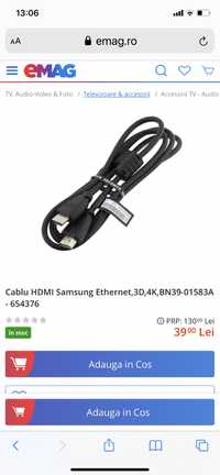 Cablu hdmi Ethernet 3D internet, PC  telefon noi-noute prize telefon