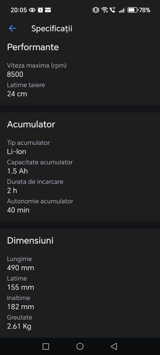 Trimmer de tuns gazon/iarba pe acumulator Einhell Power X-Change