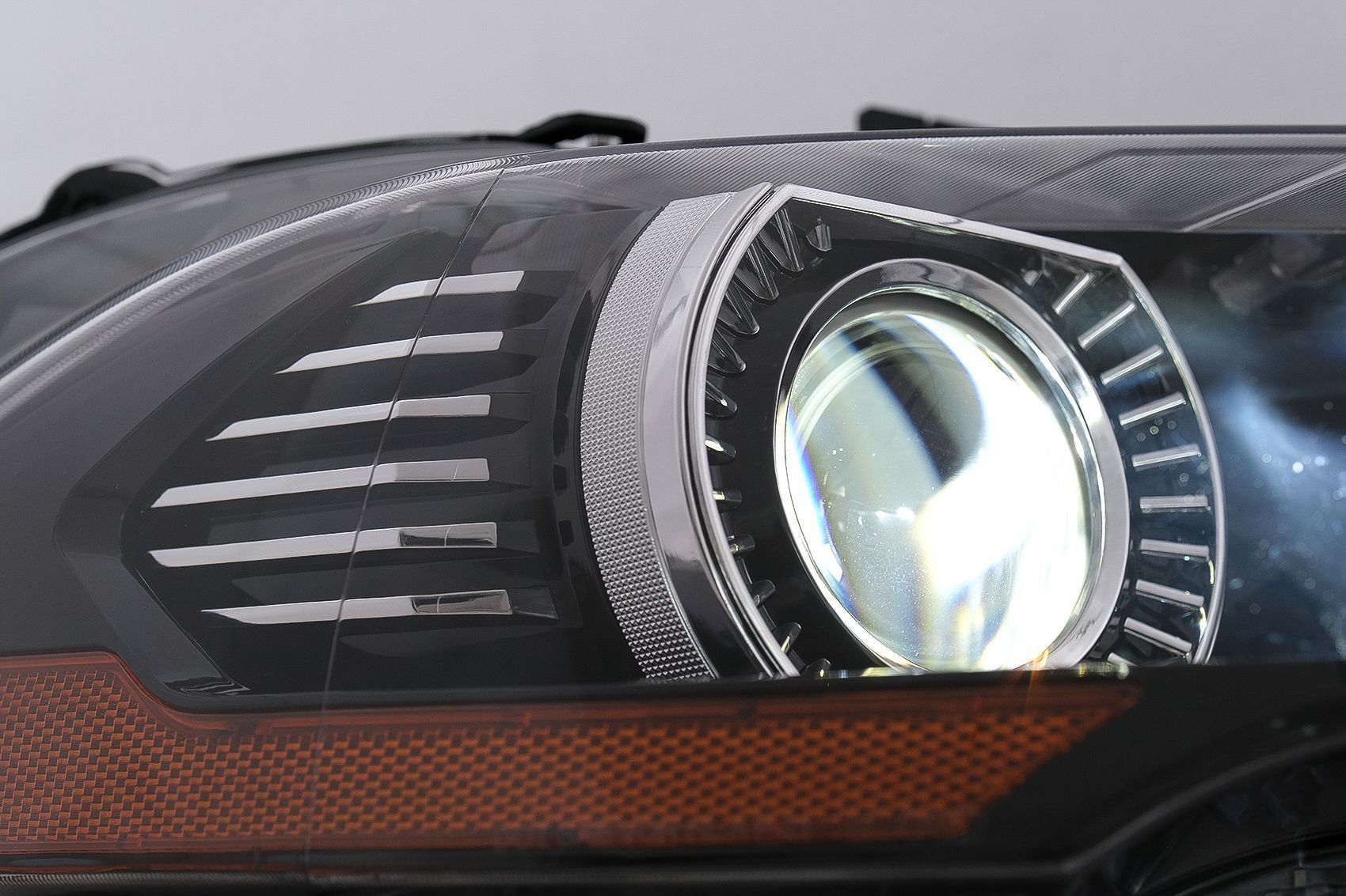 Faruri LED compatibil cu Ford Mustang Facelift (2018-2023) Negru Semna