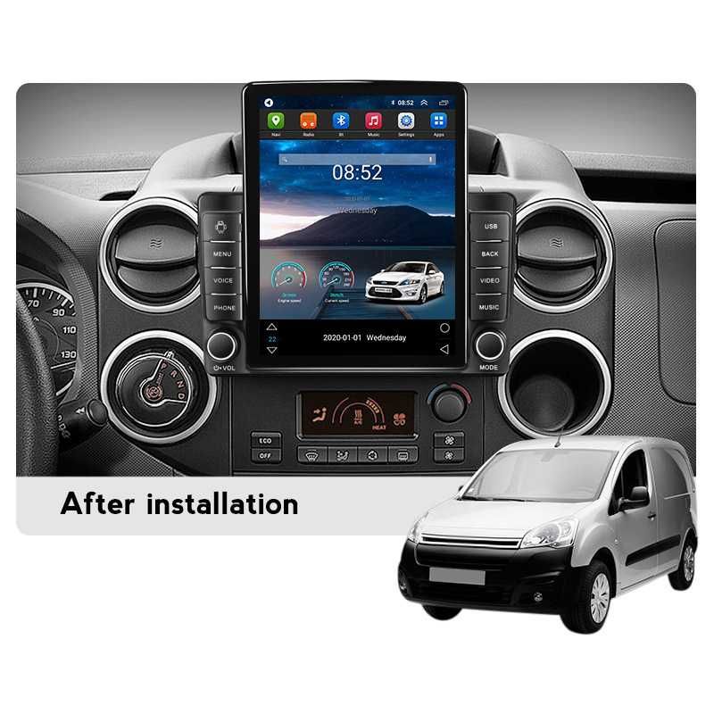 Navigatie Citroen Berlingo 2008-2019,Tesla, Android, 2+32GB ROM,10inch