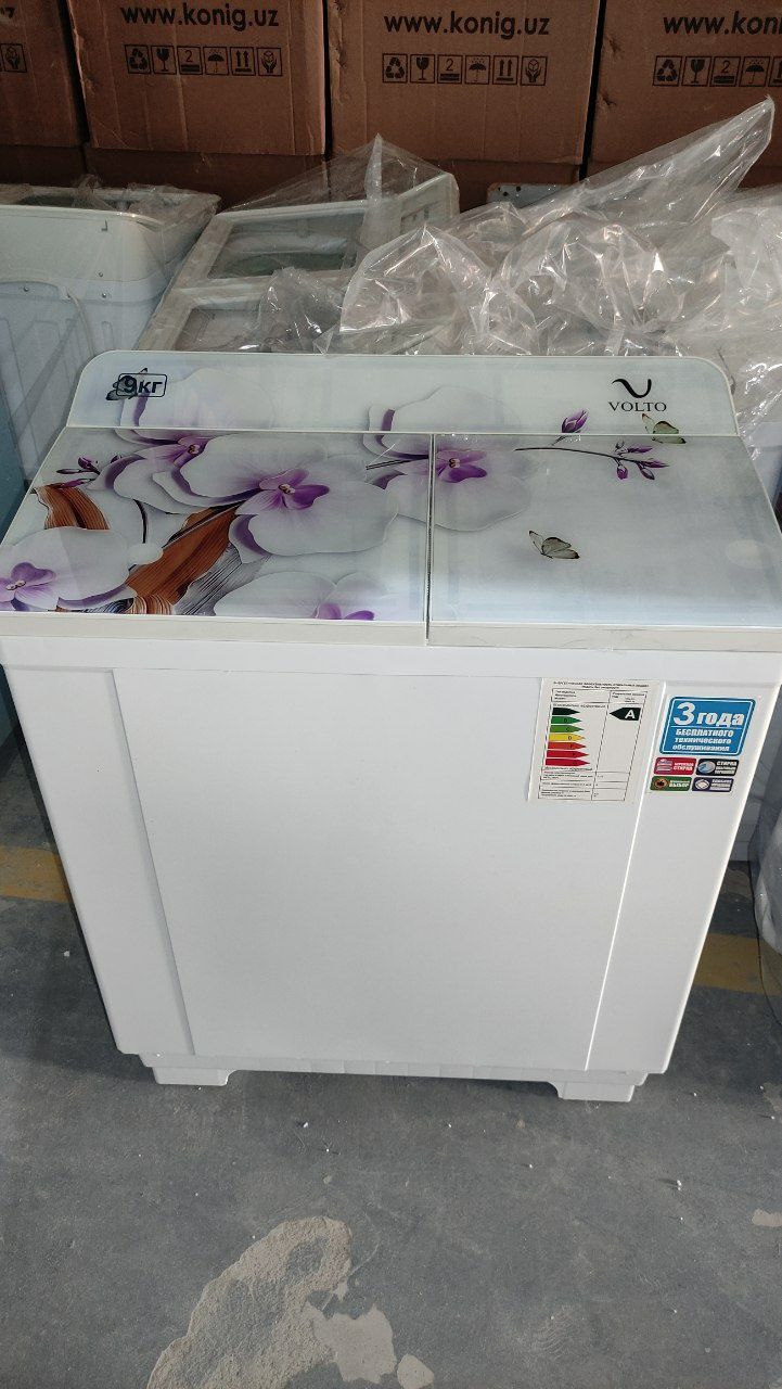 9 kg 7 kg Полу автомат кир ювиш машинаси 3 yillik serviz