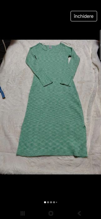 Rochie tricotată elastica midi L-Xl