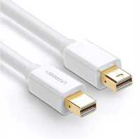 Cablu Mini DisplayPort la Mini DisplayPort 4K 60 Hz Ugreen, alb, 2m