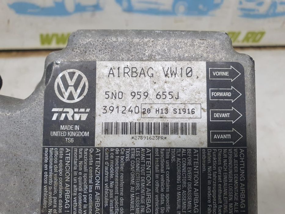 Calculator airbag 5n0959655j Volkswagen VW Passat B6 [2005 - 2010] 1.