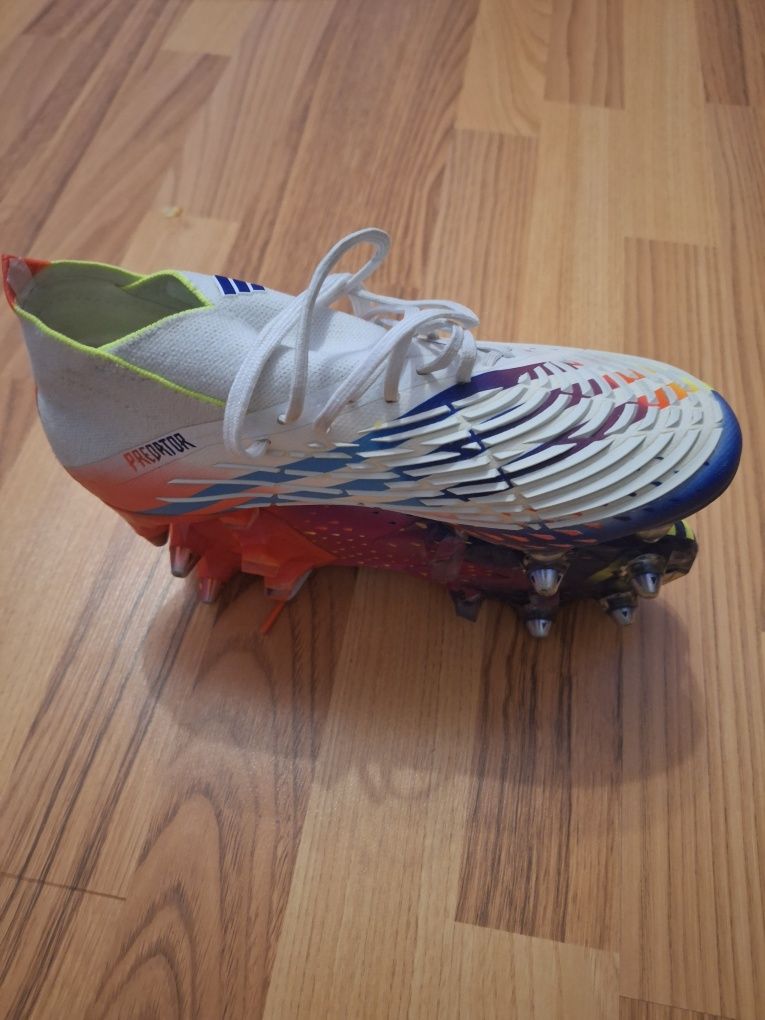 Ghete de fotbal copii mixte adidas predator EDGE+FG