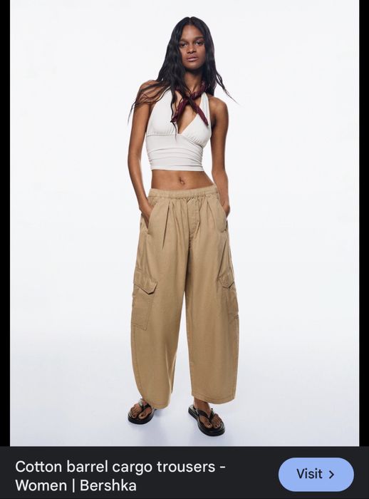 Bershka карго панталон