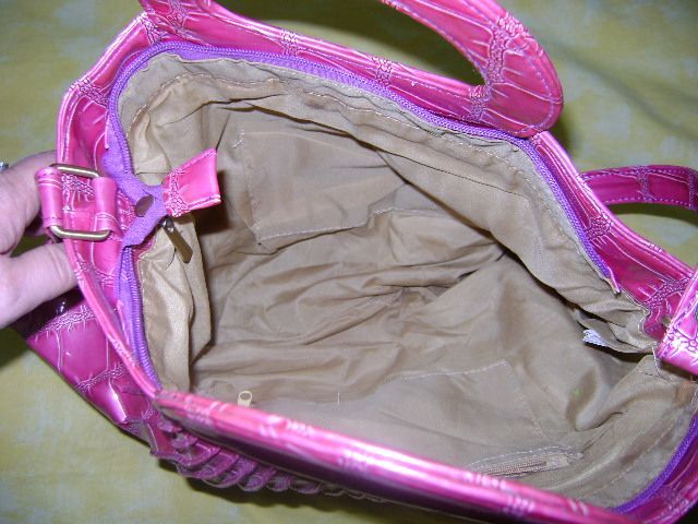 Geanta ciclam XXL