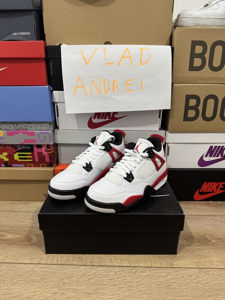 Jordan 4 Red Cement GS