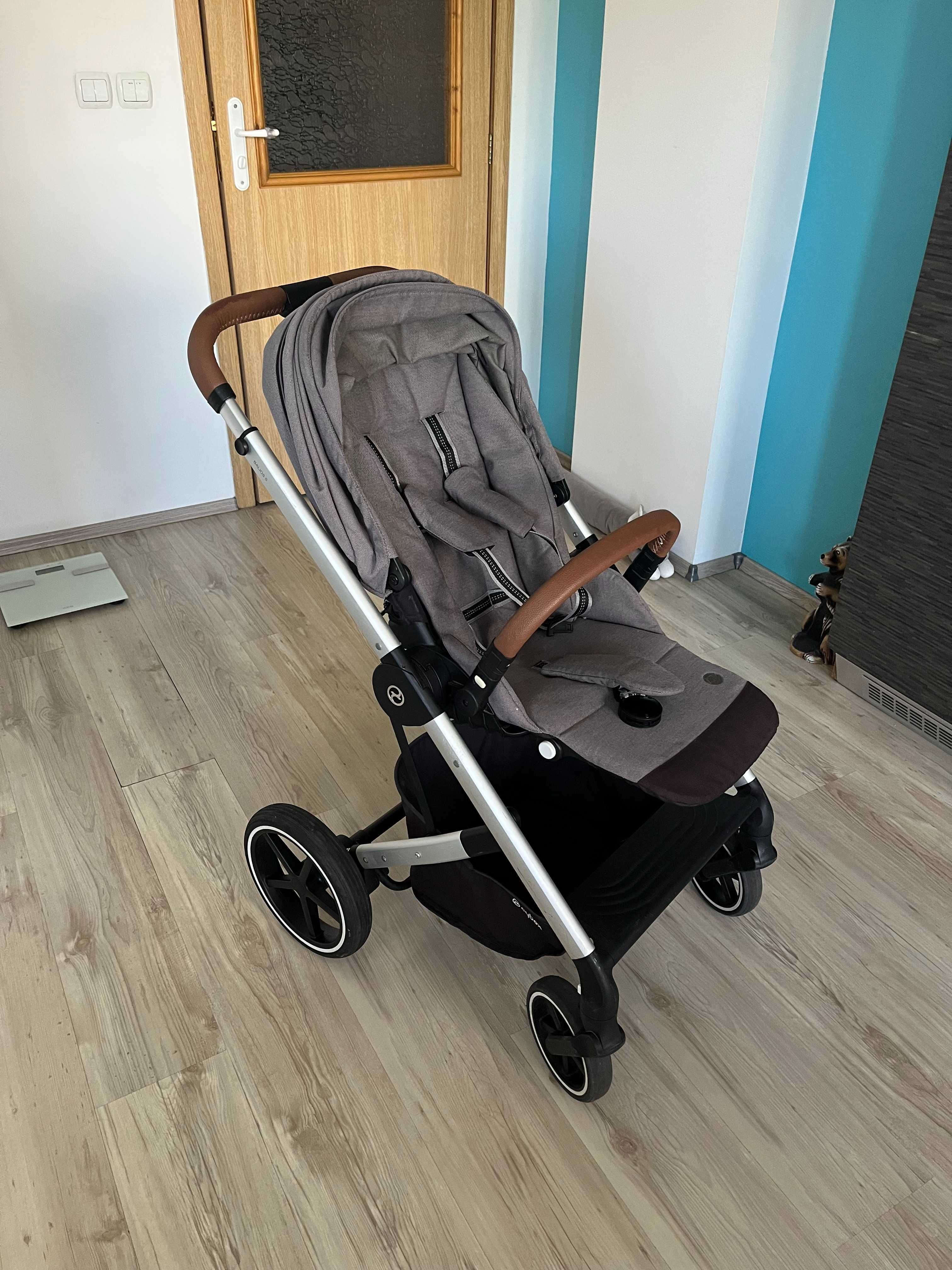 Детска количка Cybex Balios S lux + кош за новородено Cot S