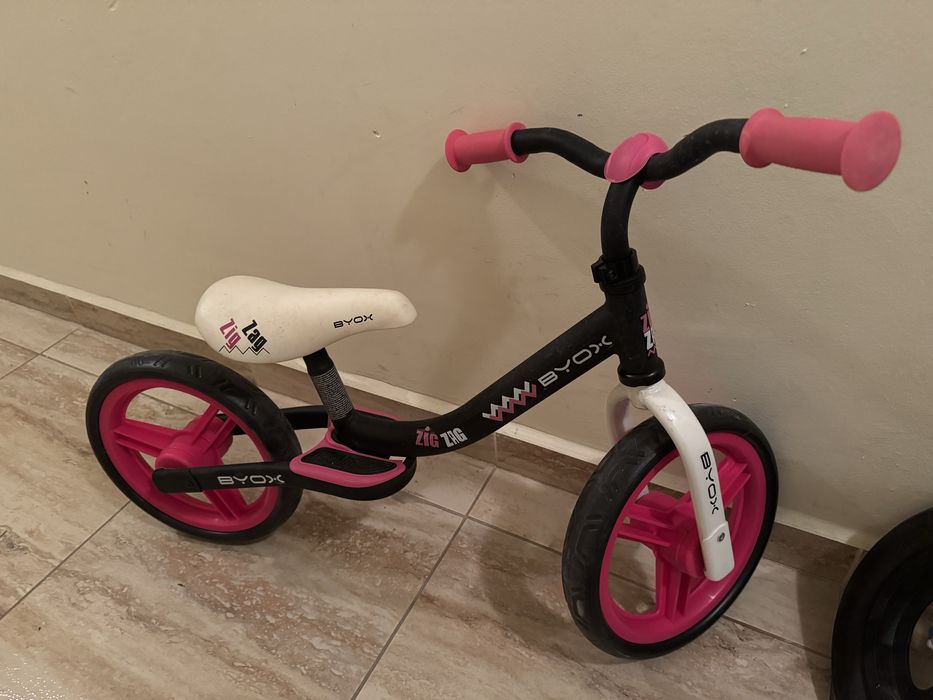 Балансиращ велосипед Byox - Zig Zag, розов