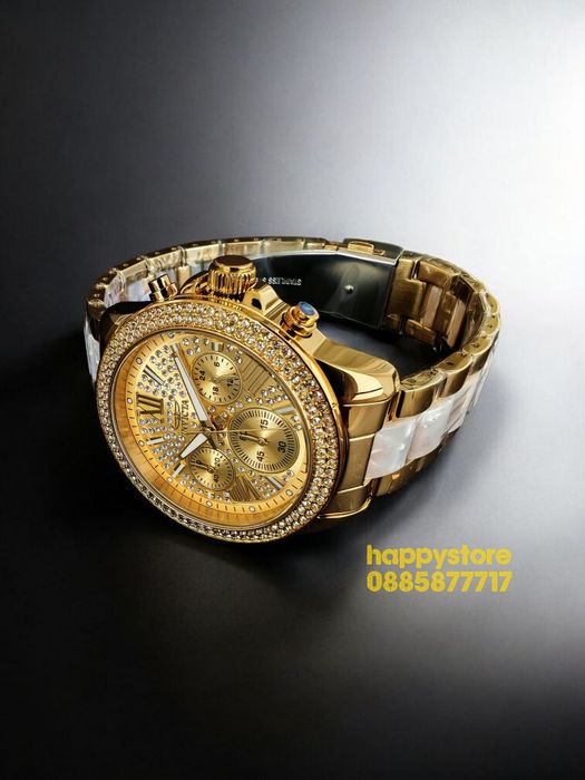 INVICTA Gold Pearl women 38 mm, Инвикта нов ръчен часовник