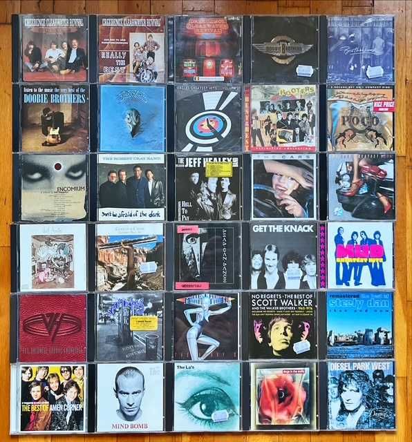 Lot 2 CD orig rock: Letzte Instanz, H&B, Bon Jovi, Creedence, Coldplay