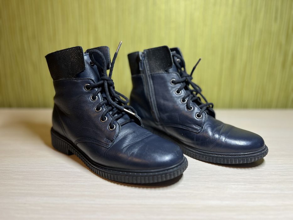 Ботинки из натуральной кожи Shoes LEL для девочки