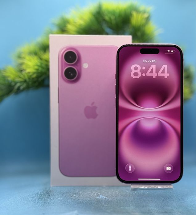 ГАРАНЦИОНЕН!!! Apple iPhone 16, 256GB, 5G, Pink