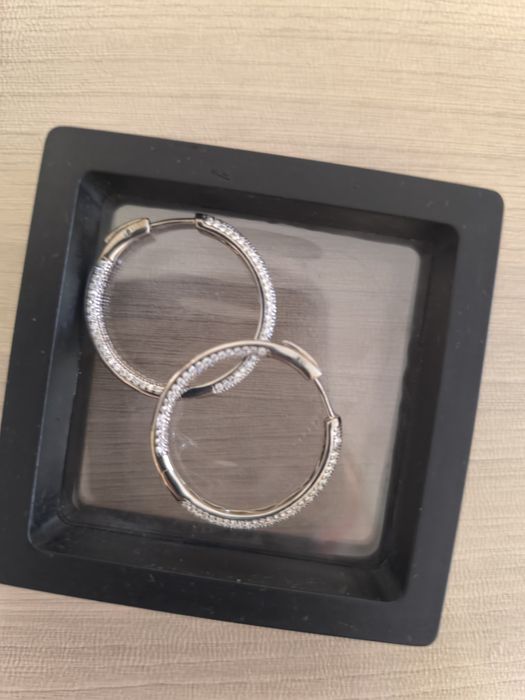 Продам серьги серебро