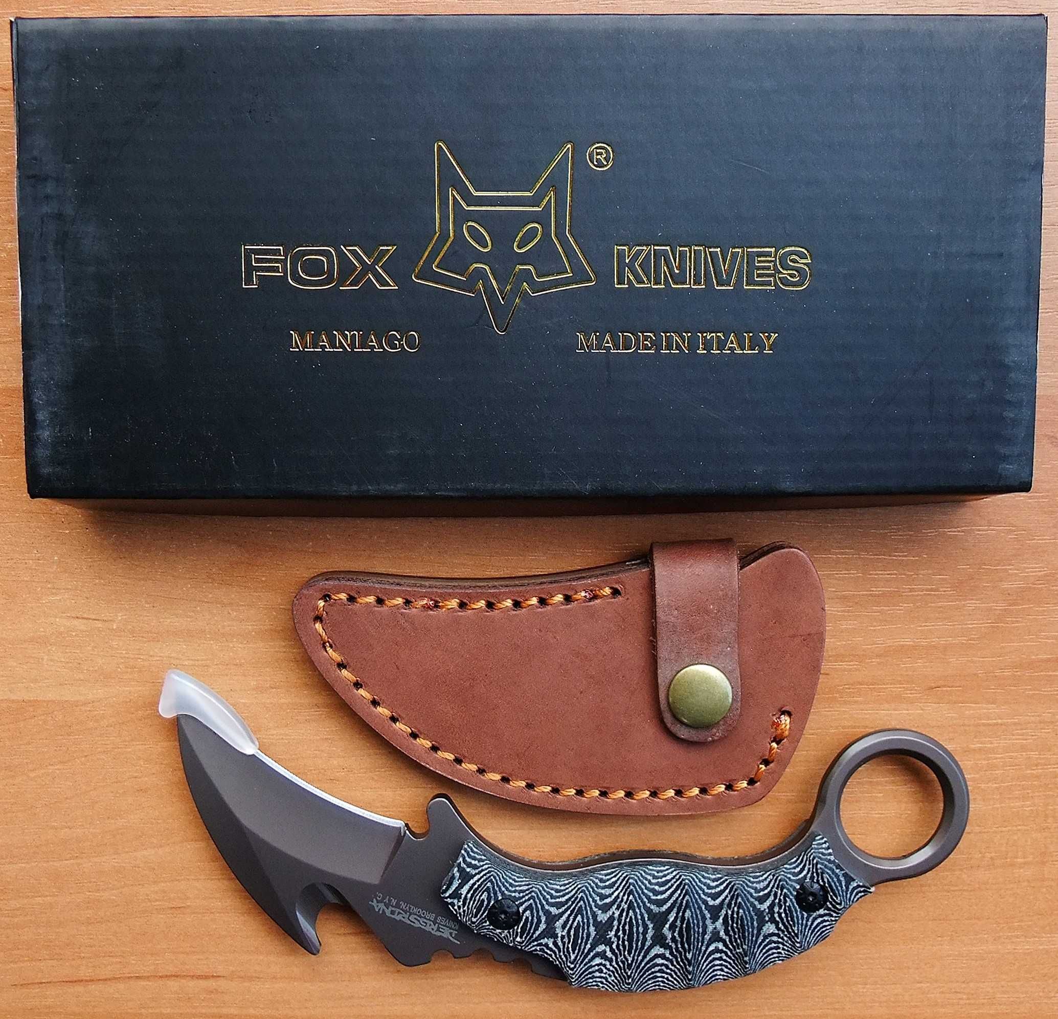 Карамбит с фиксирано острие  Fox Knives Deregspina