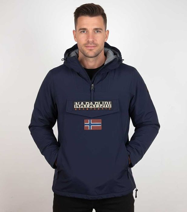 Napapijri Rainforest Pocket - Оригинално мъжко яке / анорак размер S-M