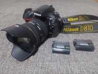 Nikon D810 cu obiectiv SIGMA 24-70mm 1:2,8