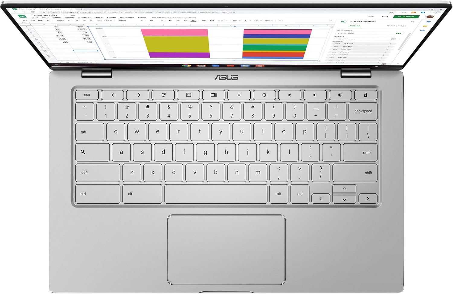 Лаптоп ASUS Chromebook Flip C434T i5-8200Y 8GB 64GB SSD ChromeOS