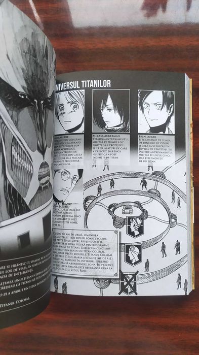 Atacul Titanilor/Attack on Titan Omnibus 3 volume, Hajime Isayama