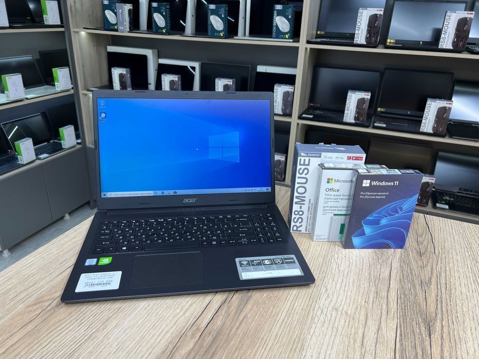 Асер Аспайр 3 / Core i3-7020U / 8GB / 256GB SSD / NVIDIA GF MX130