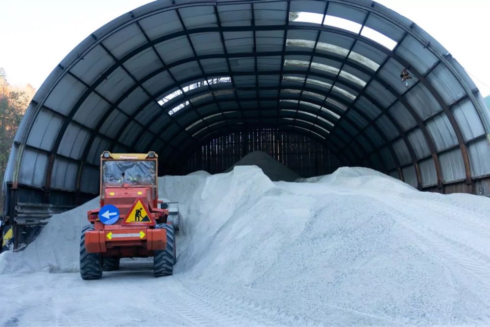 Sare vrac pentru deszapezire