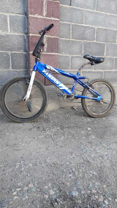 Велосипед BMX синий