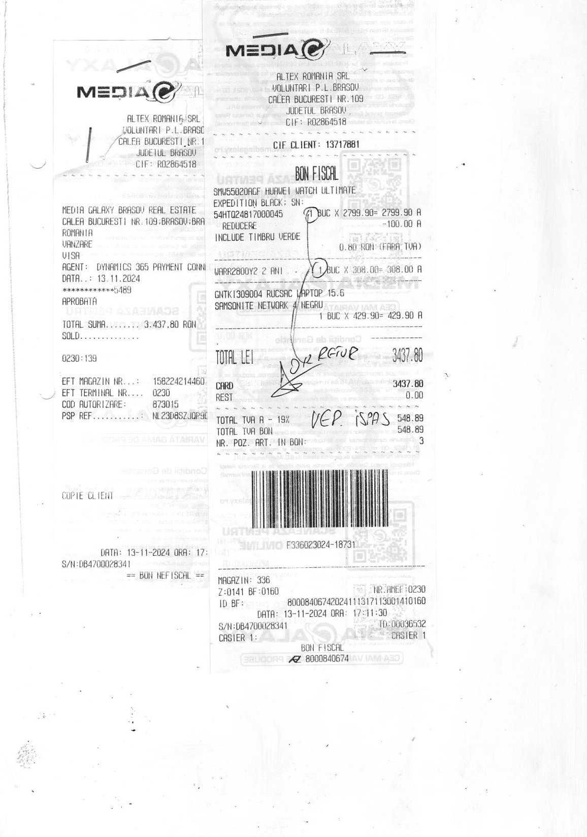 Huawei Watch 4 Pro Space Edition in garantie