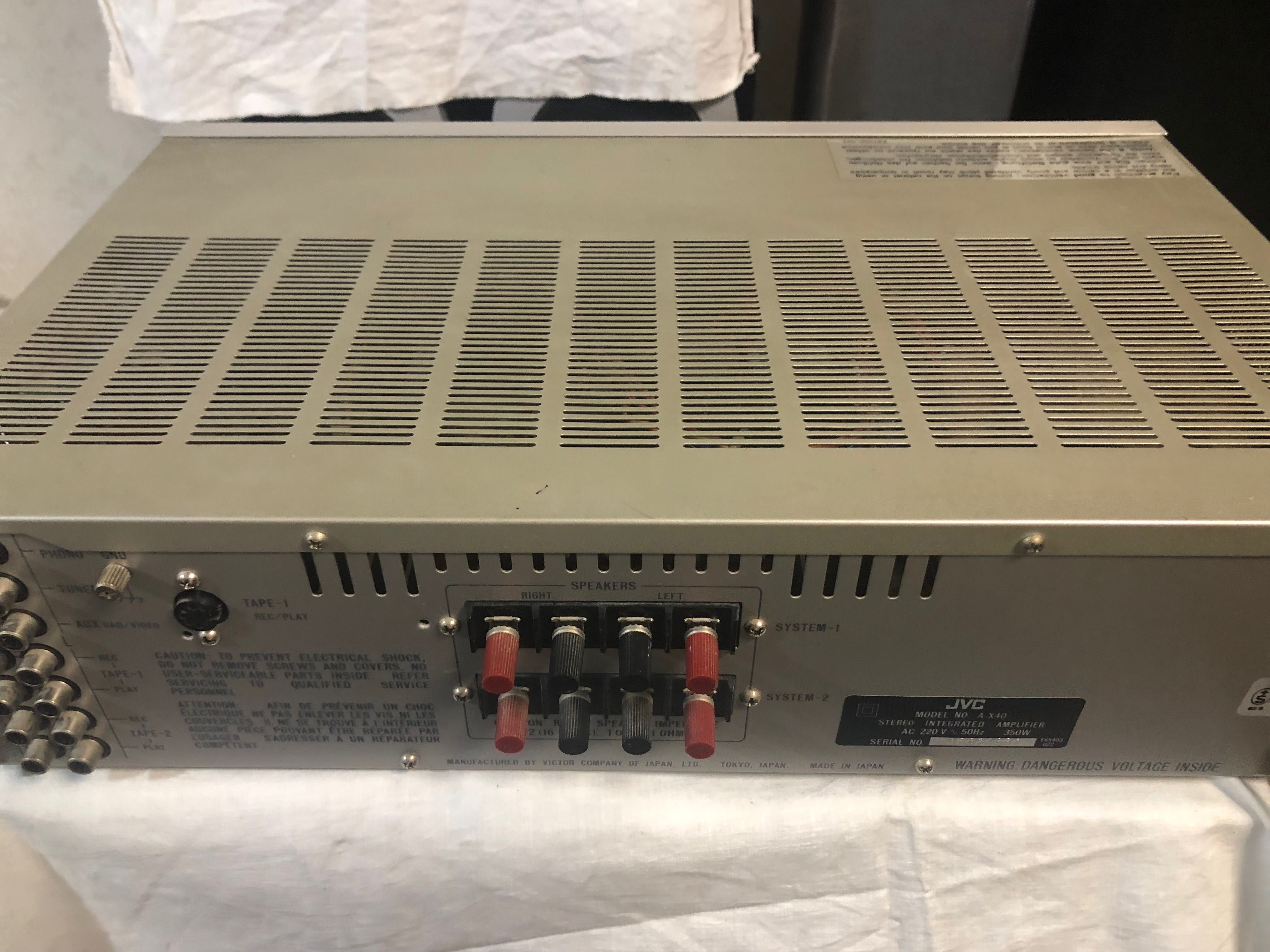Amplificator JVC A-X 40