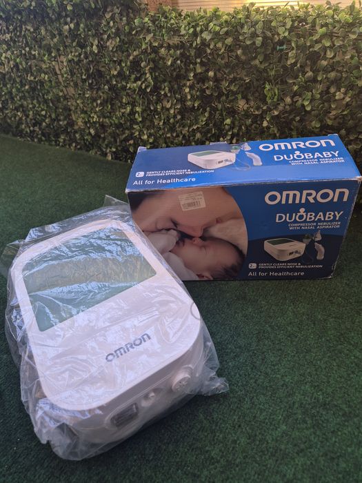 Nebulizator cu compresor si aspirator nazal Omron DuoBaby, ieftin