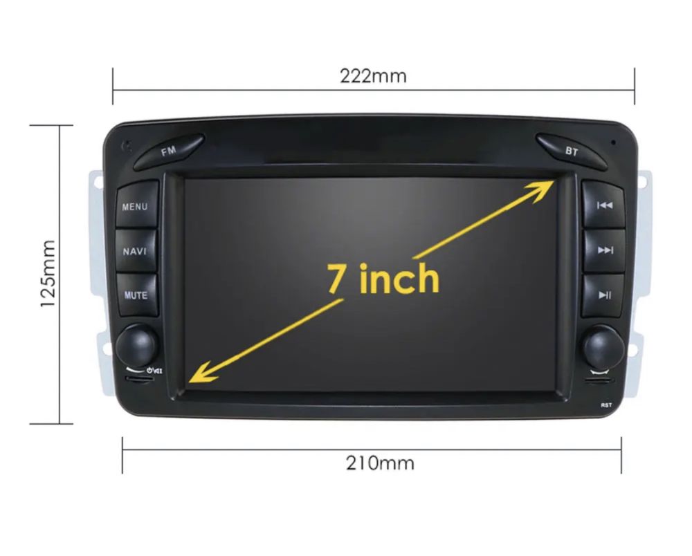 OFERTA : Navigatie Android gama Mercedes - WIFI, Bluetooth l, USB